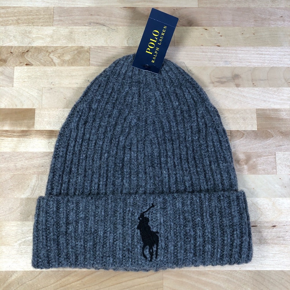 Polo Ralph Lauren Wool Big Pony Beanie